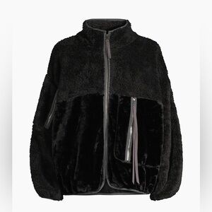 🖤 UGG Marlene Sherpa Long Sleeved Zip-Up Jacket